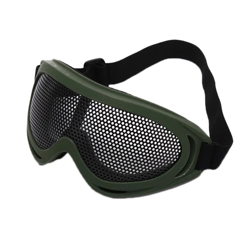 Outdoor Eye Protection Metal Mesh Glasses