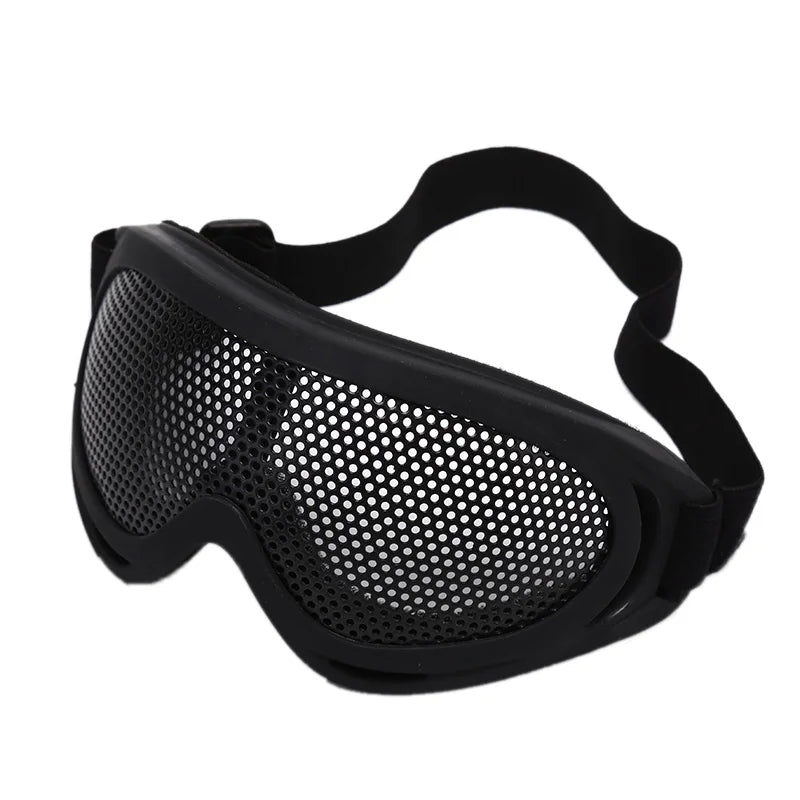 Outdoor Eye Protection Metal Mesh Glasses
