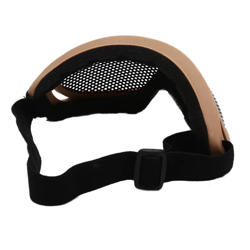 Outdoor Eye Protection Metal Mesh Glasses