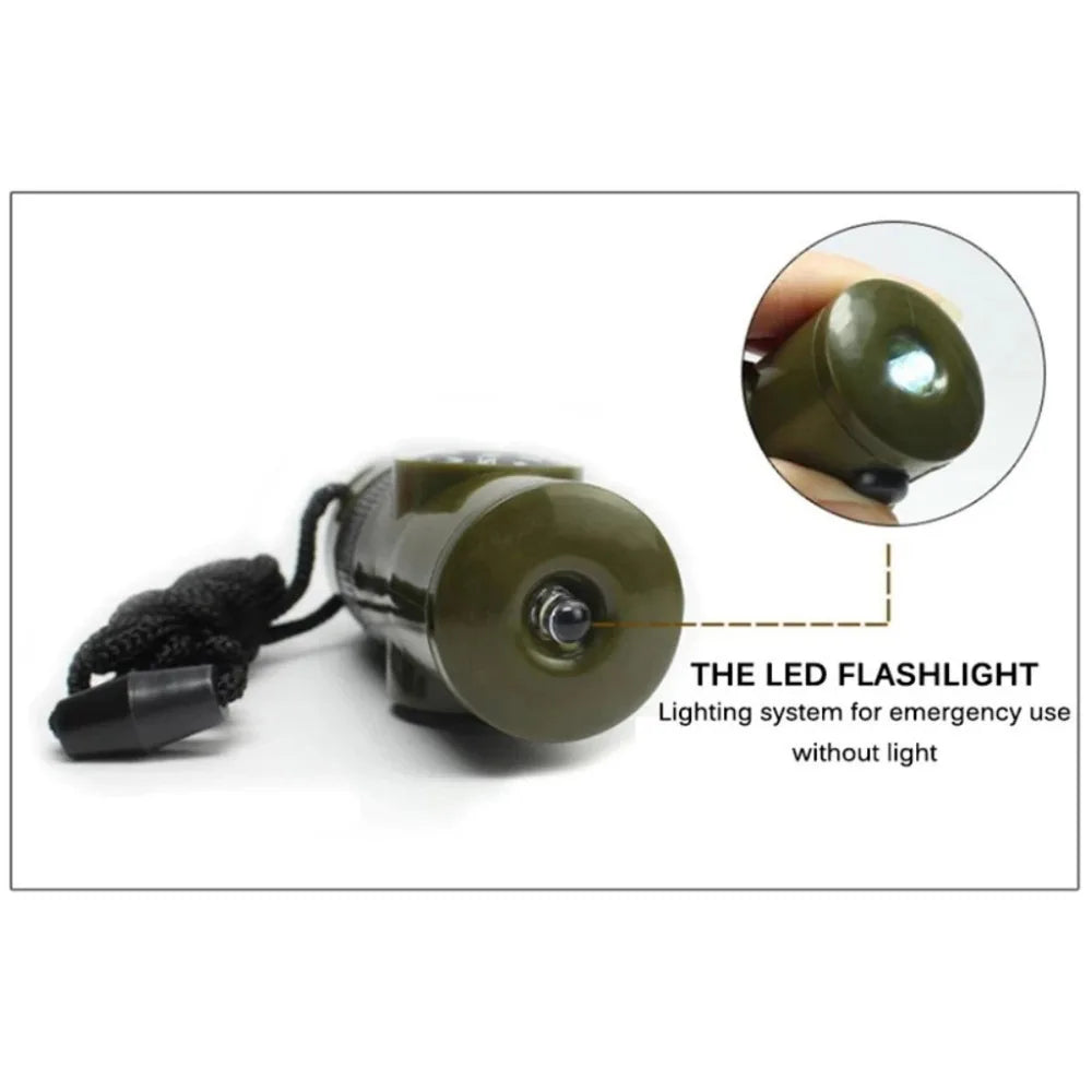 7 in 1 Jungle Survival Whistle
