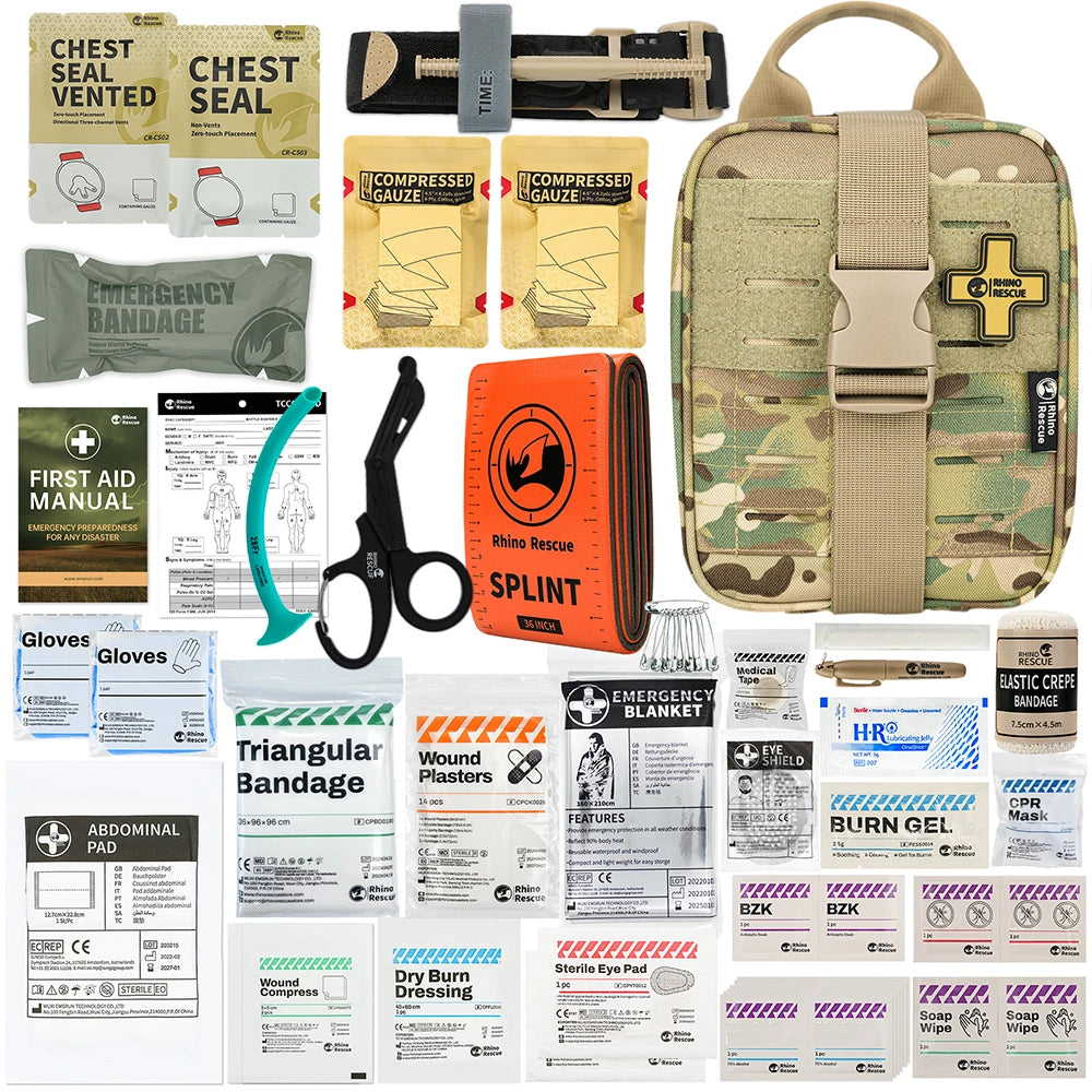 Emergency Survival First Aid Kit