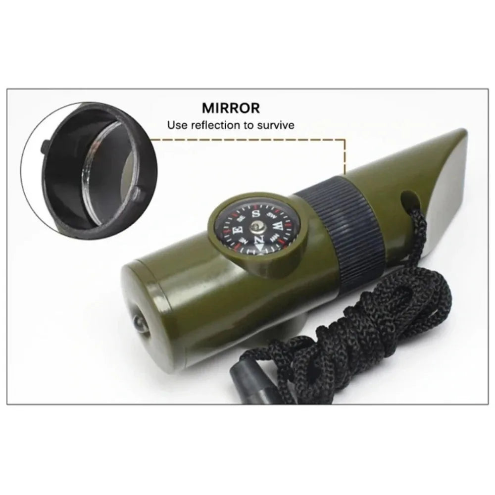 7 in 1 Jungle Survival Whistle