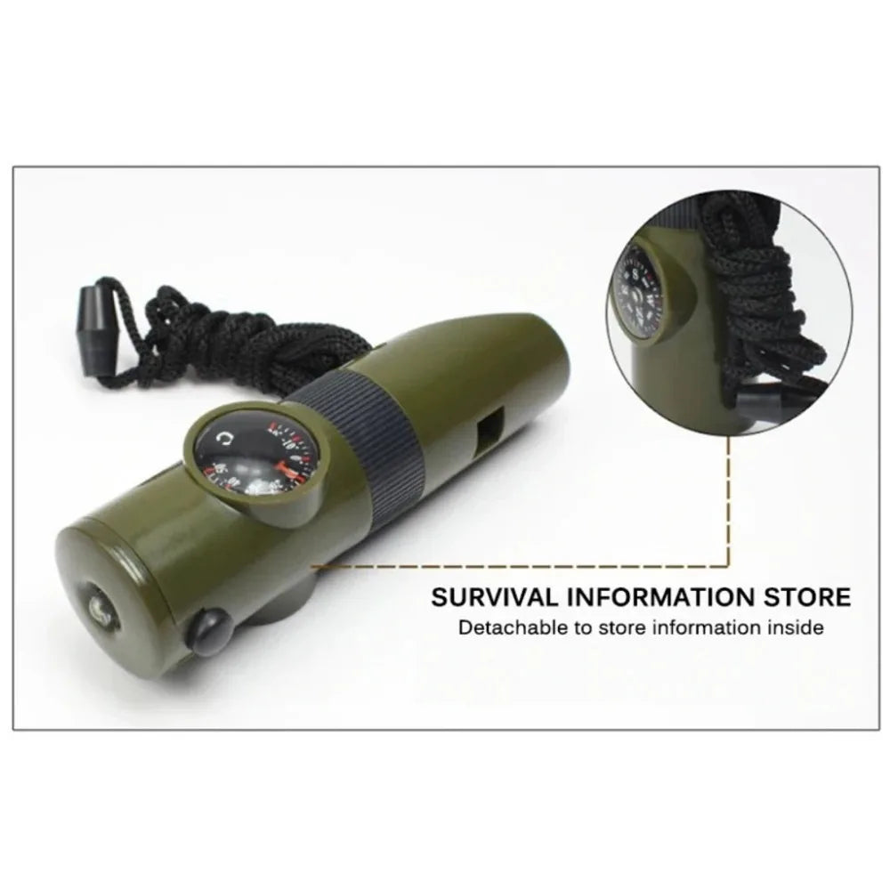 7 in 1 Jungle Survival Whistle